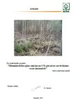 Siltumnīcefekta gāzu emisiju un CO2 piesaistes novērtējums vecās mežaudzēs