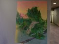 Atis Izands "Zaļā sala". Audekls, akrils, 140*100 cm.