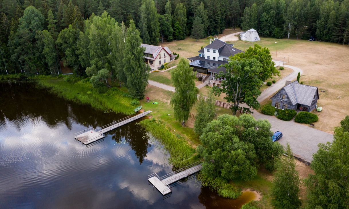 Skats no augšas uz 